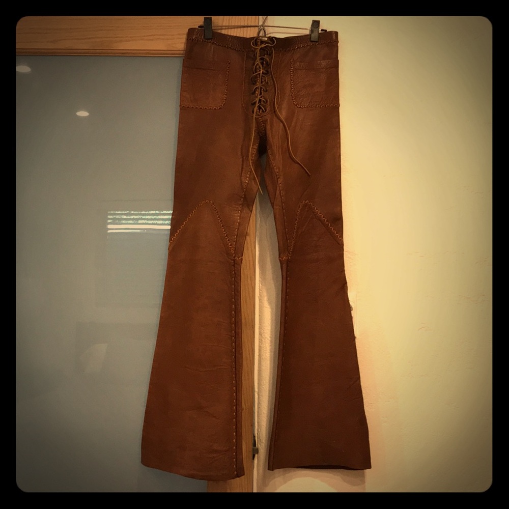 North Beach Leathers Hippie Leather Pants (70’s)